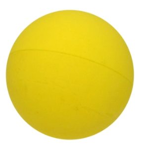 MS Ball 60mm gummi gelb