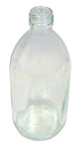 MS Probenahmeflasche 500Ml glas