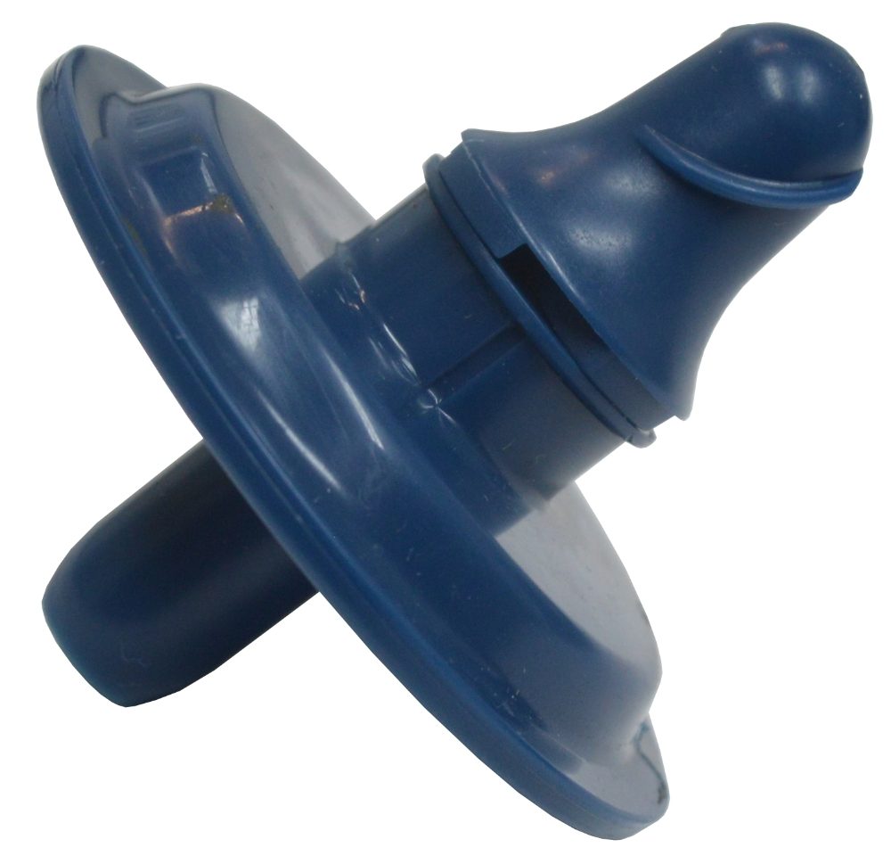 MS Wasserpumpe 18mm für Schaf Zitzengummi blau
